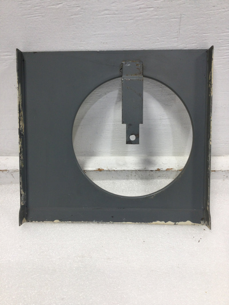 Square D Enclosure Meter Cover Only w/Back Bracket 9 3/8" x 8 3/4"