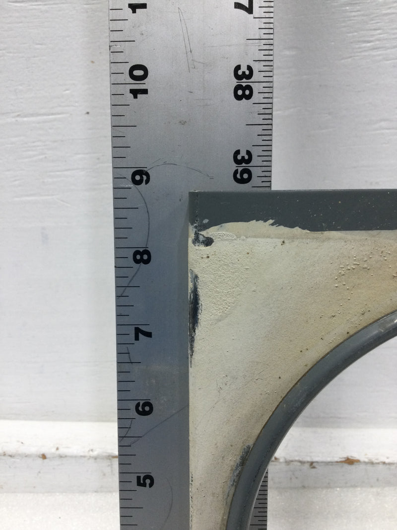 Square D Enclosure Meter Cover Only w/Back Bracket 9 3/8" x 8 3/4"