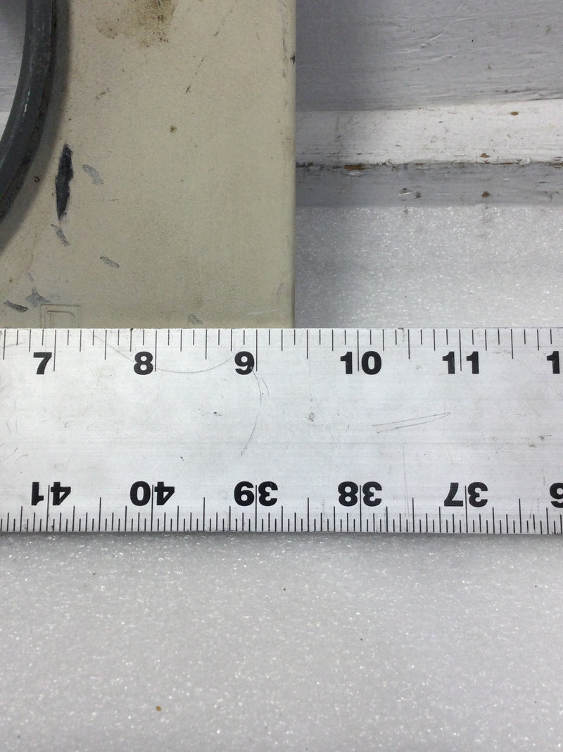 Square D Enclosure Meter Cover Only w/Back Bracket 9 3/8" x 8 3/4"