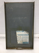 General Electric Panel Cover Only 12 3/4" x 7 7/8"