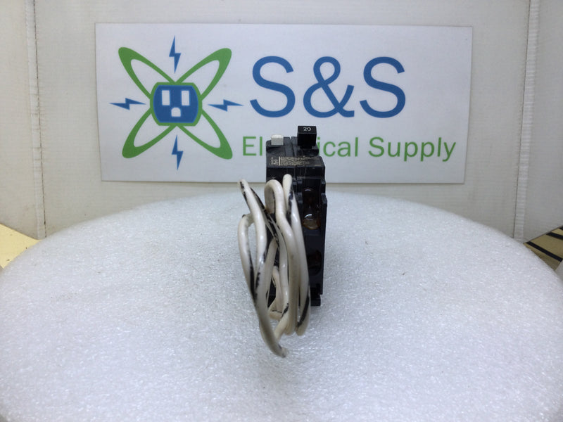 ITE BF1B020 20 Amp Single Pole 120 VAC Bolt-On GFI Circuit Breaker