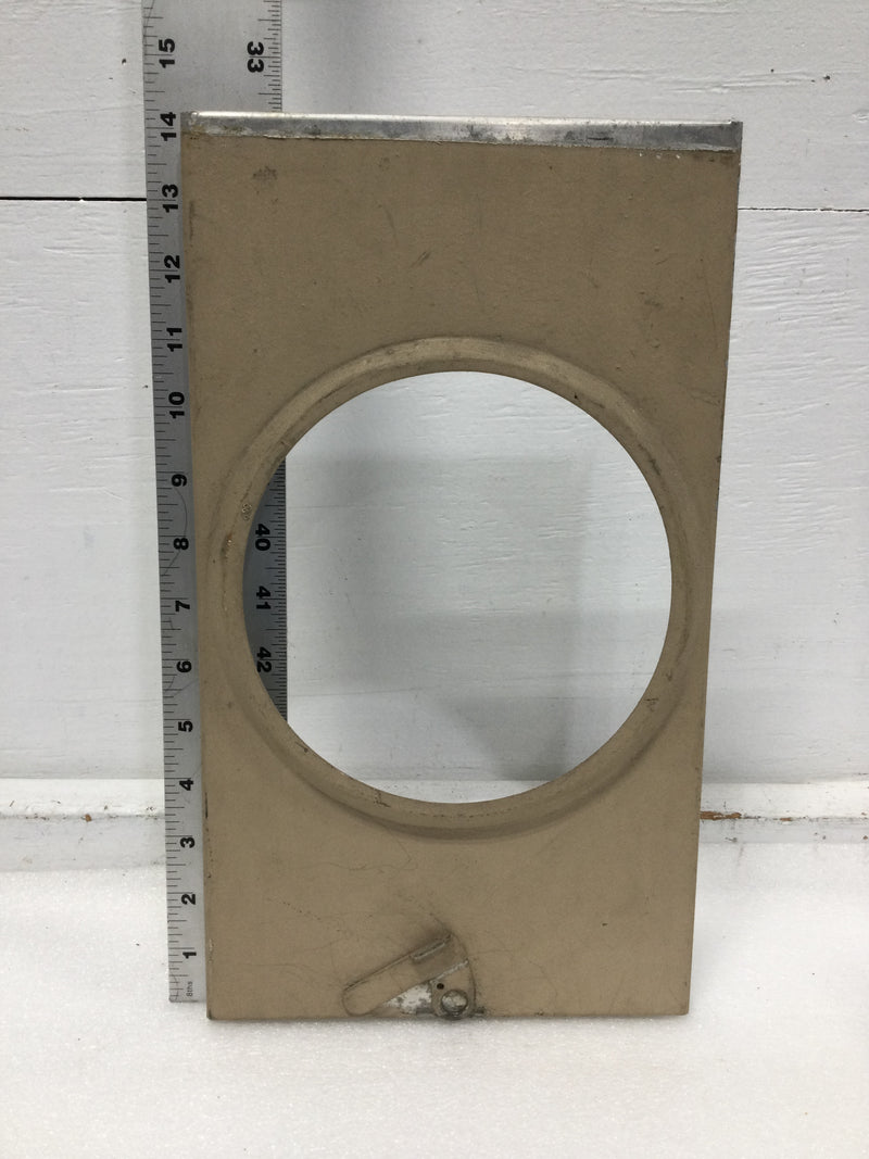 Landis & Gyr Type 3R Meter Socket Cover Only w/Latch 14 1/8" x 8"