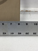 Landis & Gyr Type 3R Meter Socket Cover Only w/Latch 14 1/8" x 8"