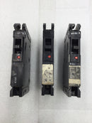 Lot of 3 - ITE/Siemens E41B020 20 Amp 1 Pole 120/277V Bolt on Circuit Breaker