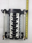 GE General Electric TM2010CCUBK1 Main Breaker 100 Amp 20 Spaces 120/240 VAC Load Center Guts Only 9" X 13"