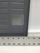 Dead Front With Main 20 Space 19" x 6.5"