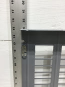 Wadsworth Electric Manufacturing 3823M20040 200A 120-240VAC 3 Pole Dual Bus Fuse Panel 40 Space Dead Front 15" x 18 1/2"