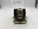 Square D 8502-C0-2 Series A Nema Size 1 Motor Contactor 27 Amp 3 Pole 110-550 VAC with 120 VAC Coil