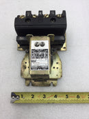 Square D 8502-C0-2 Series A Nema Size 1 Motor Contactor 27 Amp 3 Pole 110-550 VAC with 120 VAC Coil