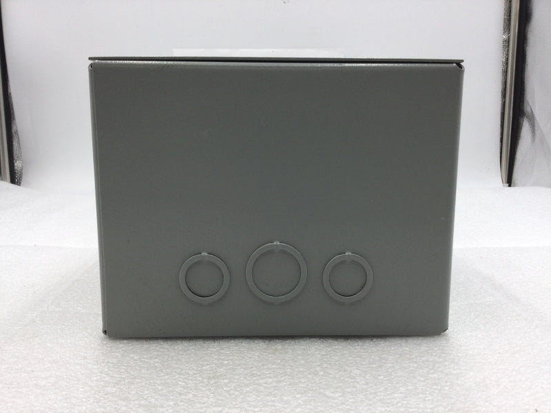 Hubbell-Wiegmann SC080806WW 8" x 8" x 6" Nema 1 Screw Cover Type Pull/Junction Box (New)