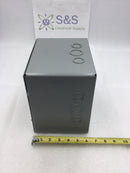 Hubbell-Wiegmann SC080806WW 8" x 8" x 6" Nema 1 Screw Cover Type Pull/Junction Box (New)