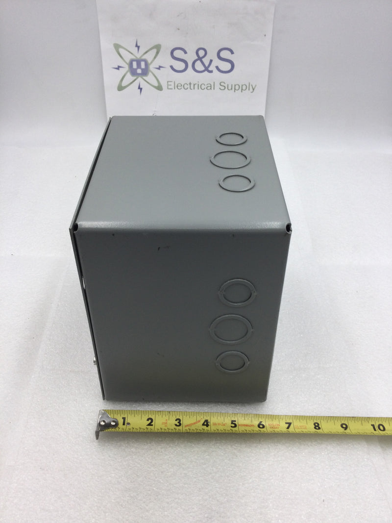 Hubbell-Wiegmann SC080806WW 8" x 8" x 6" Nema 1 Screw Cover Type Pull/Junction Box (New)