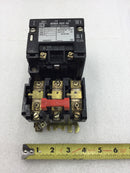 Square D 8536 SAO12 Nema Size 00 Starter 3 Phase 200-575 VAC 1 1/2-2 HP with 120 VAC Coil