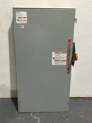 Eaton DT224URK-NPS General Duty Double Throw Switch, 2-Pole, 200A, 240V, NEMA 3R