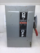 GE TGN3321 30 Amp 3-Phase 240V General Duty Safety-Switch -Used