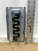 Eaton/Cutler Hammer CL121624 100A 16 Space 120/240V MLO Guts Only 6" X 11"