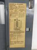 Federal Pacific M112-24-200G 200 Amps 120/240V 1 Phase 3 Wire 24 Space Stab-Lok Load Center Panel Cover 24" x 13 5/8"