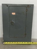 FPE Federal Pacific X112-24NI 125 Amp 120/240V 1 Phase 3 Wire 24 Space Stab-Lok Load Center Panel Cover 16" x 11 1/2"