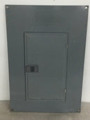Square D QOC24US 24 Space 120/240V Cover Door Only w/Main 21" x 14 1/4"