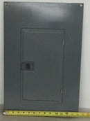 Square D QOC24US 24 Space 120/240V Cover Door Only w/Main 21" x 14 1/4"