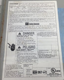 Cutler-Hammer DG223NGB 100 Amp 2 Pole 120/240V Fused General Duty Safety Switch