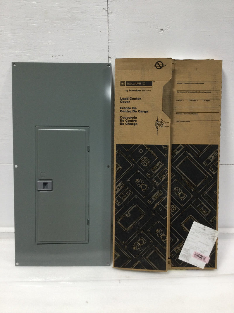 Square D QOC30US/F 100A 30 Space 120/240V Panel/Door Only w/Main 31" x 15 1/2"