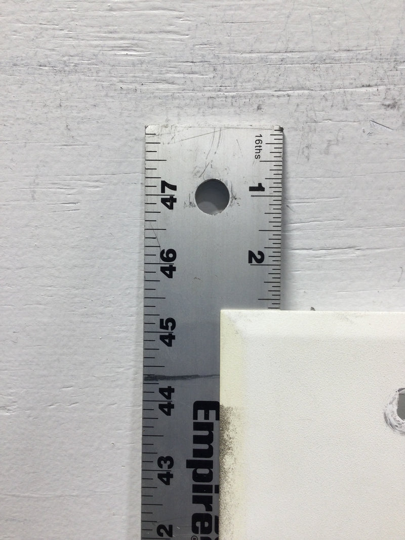 Leviton LDC42-W 225 Amp 42 Space 120/240V Panel/Door w/Main 45 3/8" x 16 1/4"