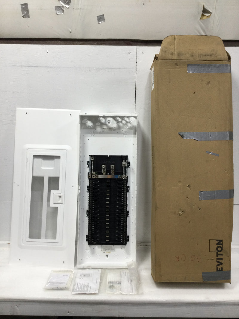 Leviton LP422-ML 225 Amp 30 Space 120/240V Enclosure w/Window 37 1/8" x 14 1/4"