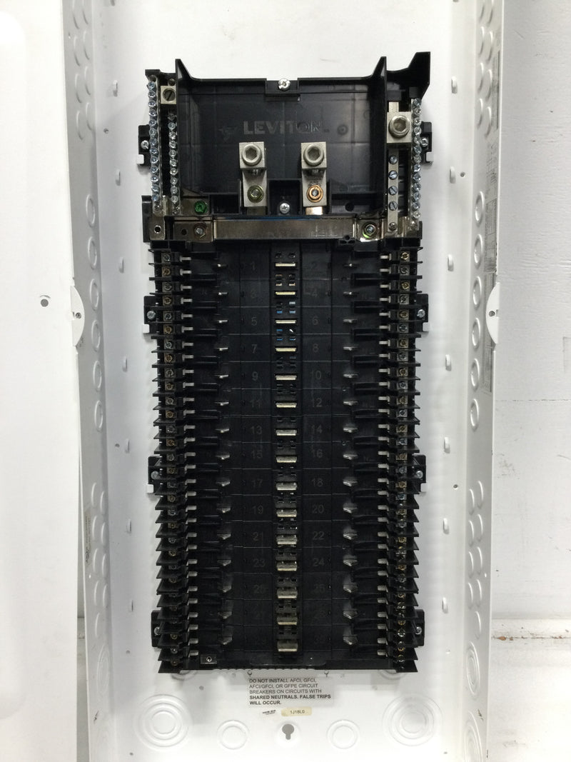 Leviton LP422-ML 225 Amp 30 Space 120/240V Enclosure w/Window 37 1/8" x 14 1/4"