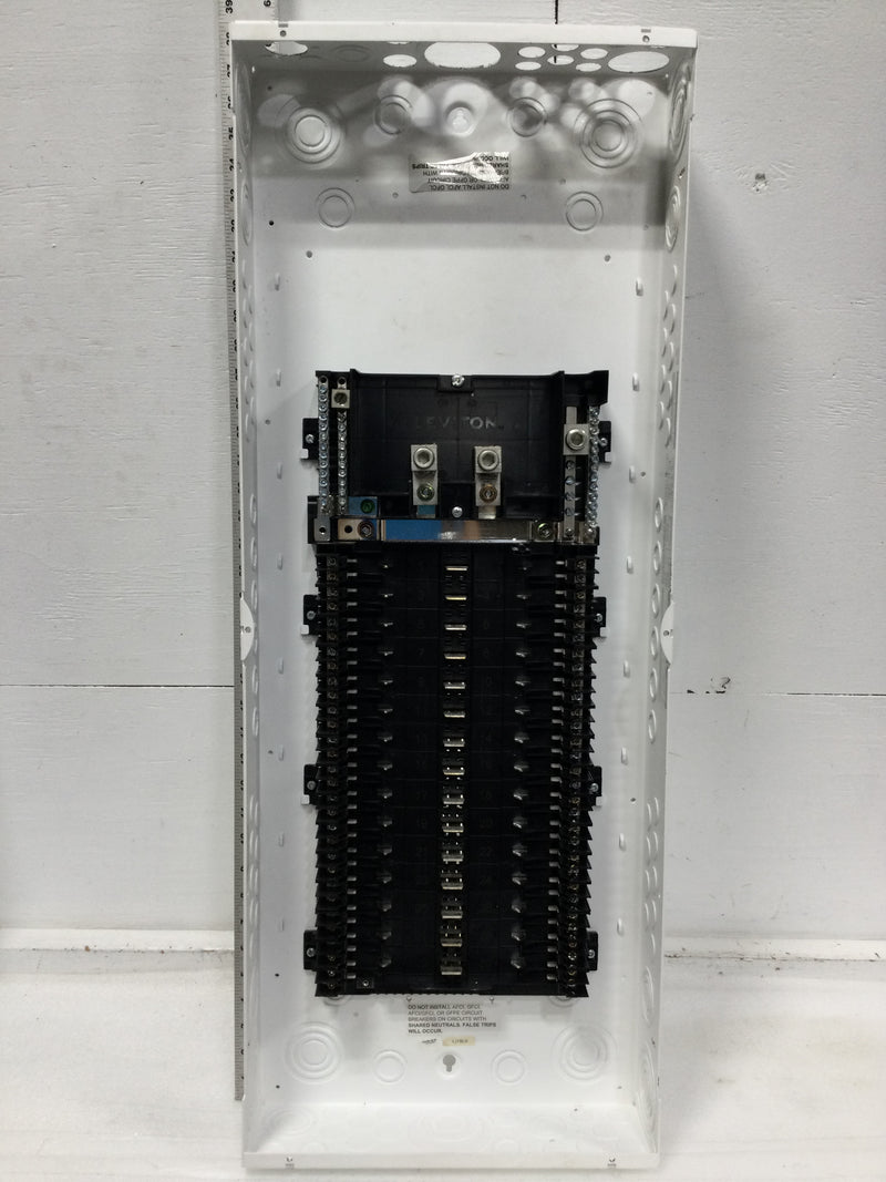 Leviton LP422-ML 225 Amp 30 Space 120/240V Enclosure w/Window 37 1/8" x 14 1/4"
