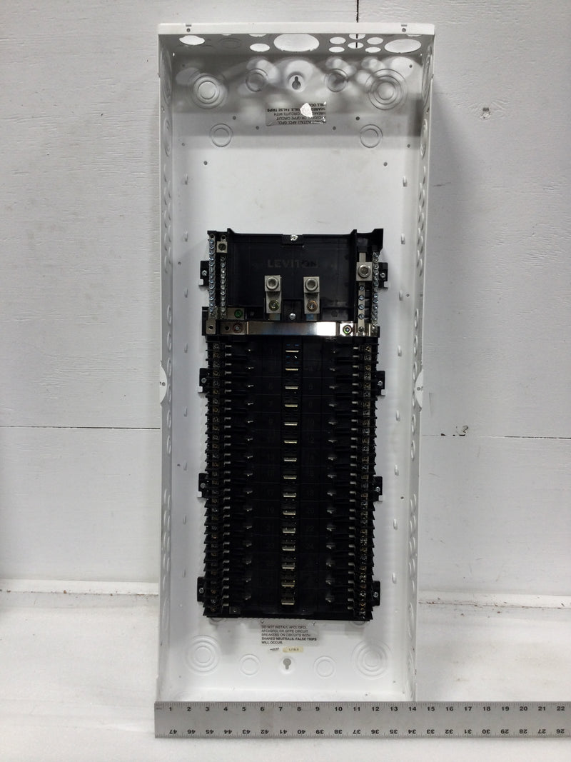 Leviton LP422-ML 225 Amp 30 Space 120/240V Enclosure w/Window 37 1/8" x 14 1/4"