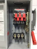 Siemens HF361R 30 Amp 600V Heavy Duty Safety Switch Enclosure 15 7/8" x 9"