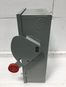 Eaton DH361NGK 30 Amp 600V Fusible Heavy Duty Safety Switch Enclosure 16" x 9"