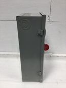 Eaton DH361NGK 30 Amp 600V Fusible Heavy Duty Safety Switch Enclosure 16" x 9"