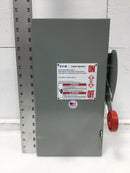 Eaton DH361NGK 30 Amp 600V Fusible Heavy Duty Safety Switch Enclosure 16" x 9"