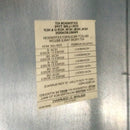 Square D Main Breaker 600 Amp 480/277V 3 Phase 4 Wire Type 1 Enclosure 86" x 42"