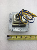 Honeywell AT72D 1048 Class 2 Step Down Transformer 120 VAC Primary 24 VAC 40 VA Secondary with Mounting Plate