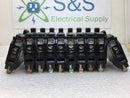 Lot of 10 - Square D QOB120 20 Amp 1 Pole 120/240V Bolt On Circuit Breaker - Yellow Face Black