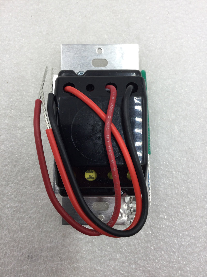 Lutron DVFSQ-F-WH 3 Speed Fan Control On/Off Toggle Switch with 3 Speed Slide Control 120 VAC 1.5 Amp