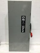General Electric TH4324 200A 240V Fusible Heavy Duty Safety Switch 31 5/8" x 13"