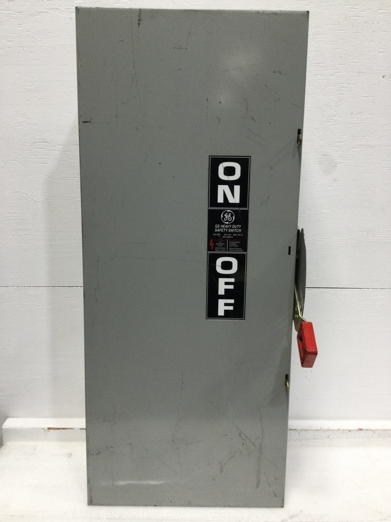 General Electric TH4324 200A 240V Fusible Heavy Duty Safety Switch 31 5/8" x 13"