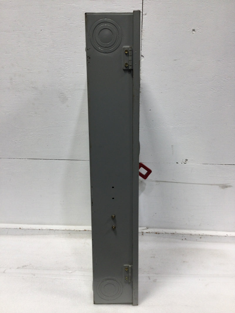 General Electric TH4324 200A 240V Fusible Heavy Duty Safety Switch 31 5/8" x 13"