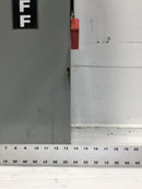 General Electric TH4324 200A 240V Fusible Heavy Duty Safety Switch 31 5/8" x 13"