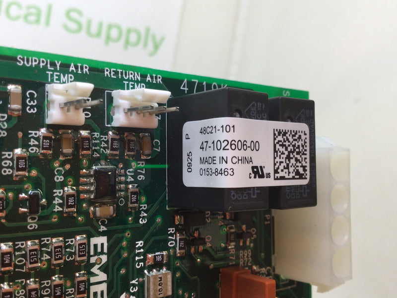Emerson 48C21-101 Circuit Control Board 47-102606-00