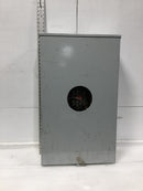 Landis & Gyr 9804-8722 200 Amp 3 Phase 600V 7 Jaw Meter Can 34 x 20 1/2"