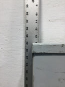 Landis & Gyr 9804-8722 200 Amp 3 Phase 600V 7 Jaw Meter Can 34 x 20 1/2"