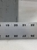 Landis & Gyr 9804-8722 200 Amp 3 Phase 600V 7 Jaw Meter Can 34 x 20 1/2"