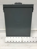 Square D QO612L100RB 100 Amp 6 Space 120/240V Enclosure 13 1/2" x 9 1/8"