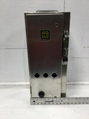 Square D 30 Amp 200-575V 3 Pole Fused Nema Type 4 Stainless Steel Switch/Starter