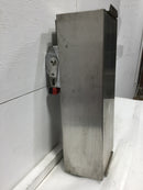 Square D 30 Amp 200-575V 3 Pole Fused Nema Type 4 Stainless Steel Switch/Starter